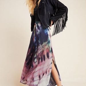 NWT Anthropologie Andromeda Tie Dye Maxi Skirt